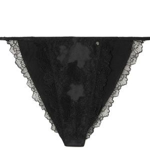 Anine Bing Juliet underwear, brand new with tags! Silk, black, XS